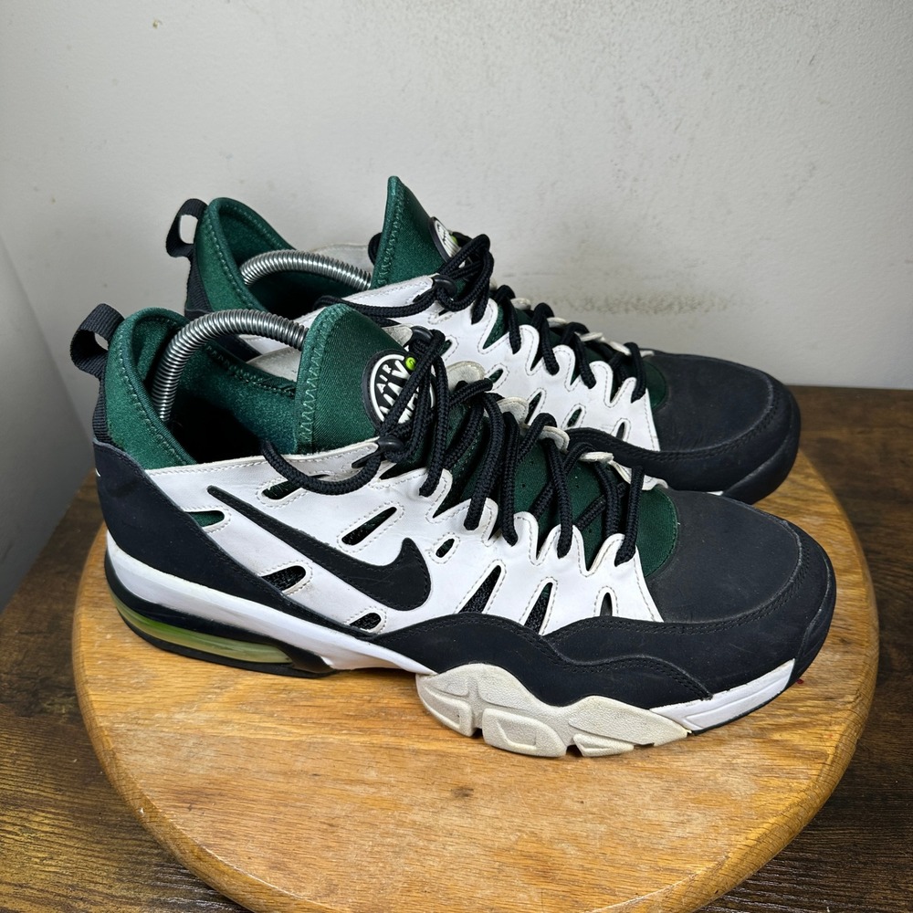 Nike Air Trainer Max 94 Mens 10.5 Pine Green Black White 880995-001 Sneakers